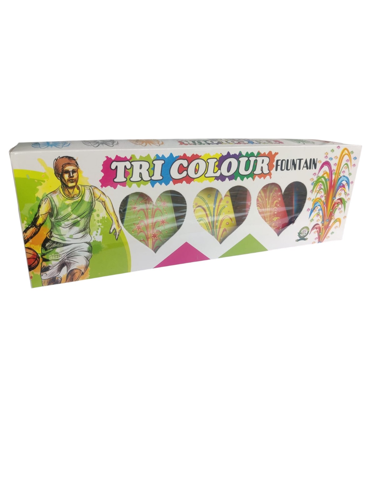 TRICOLOUR  BIG (5 PCS)