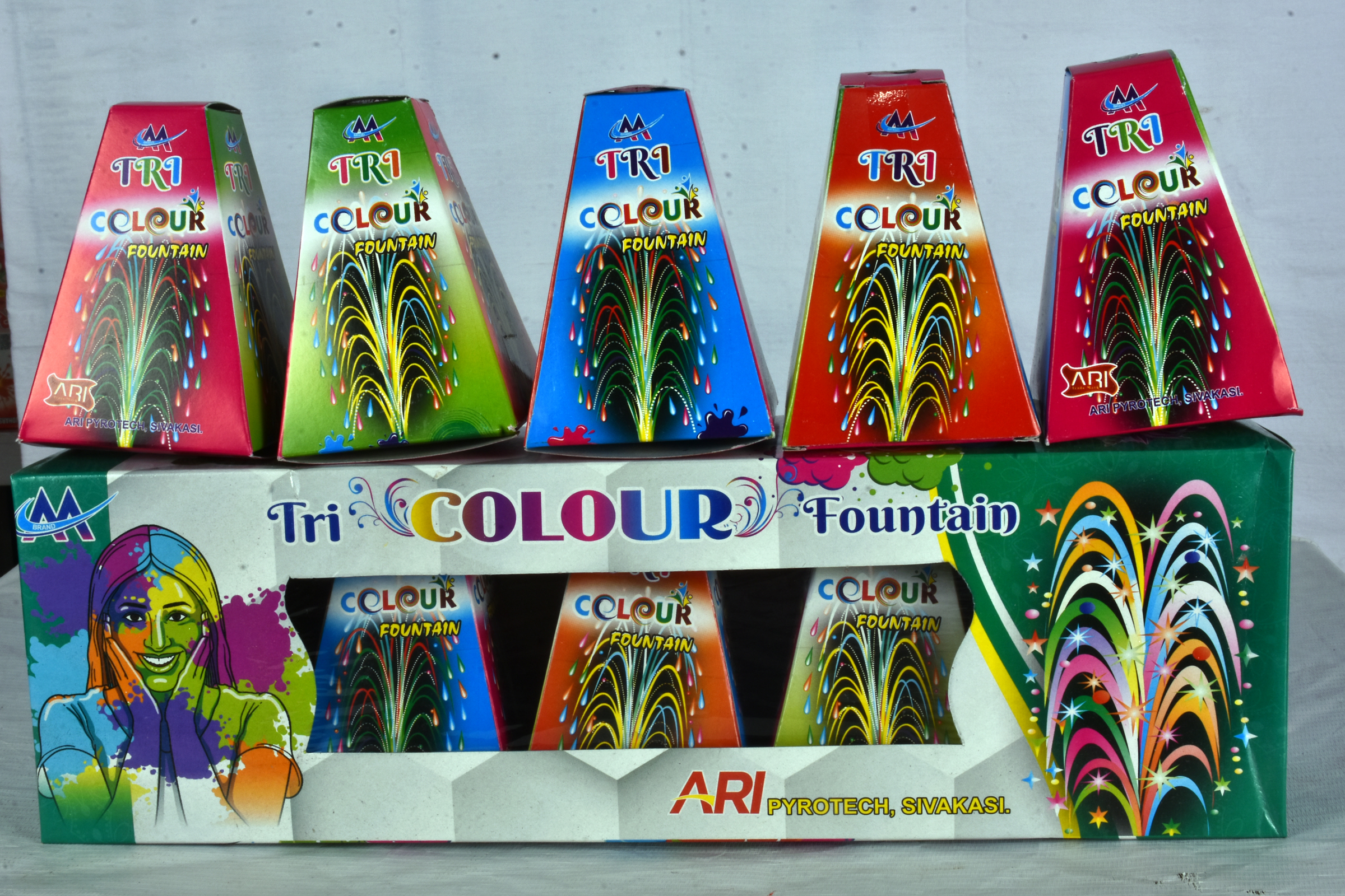 TRICOLOUR (5 PCS)