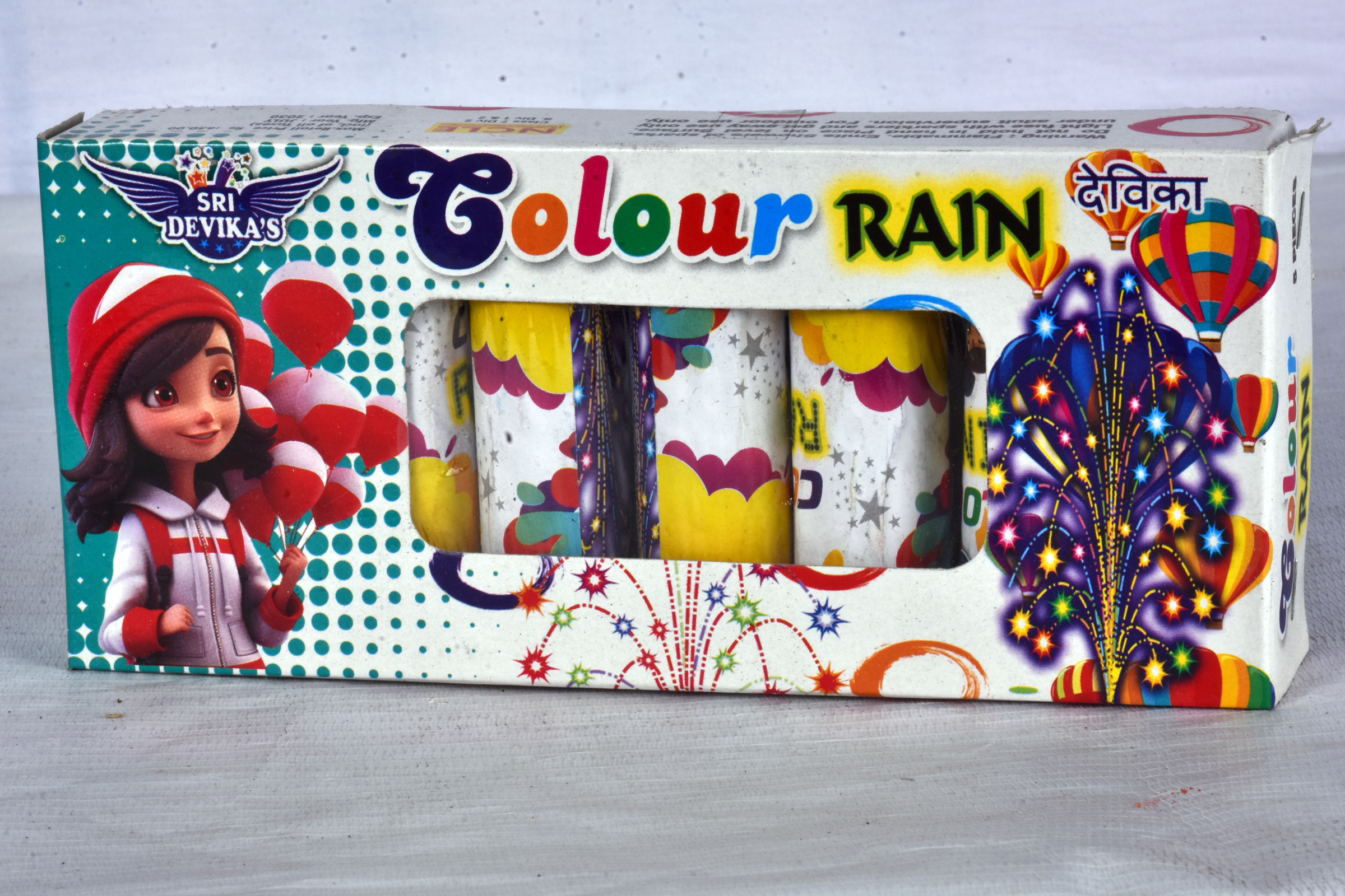 COLOUR RAIN FOUNTAIN