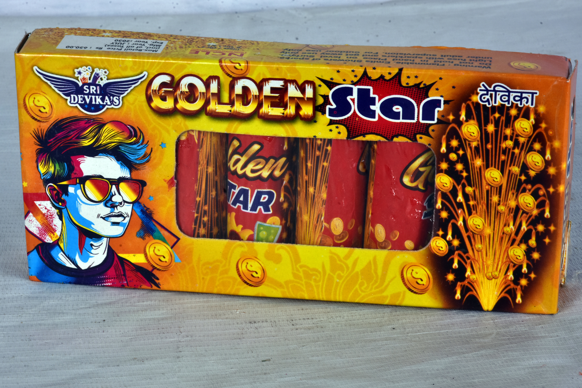 GOLDEN DROPS (5 PCS)