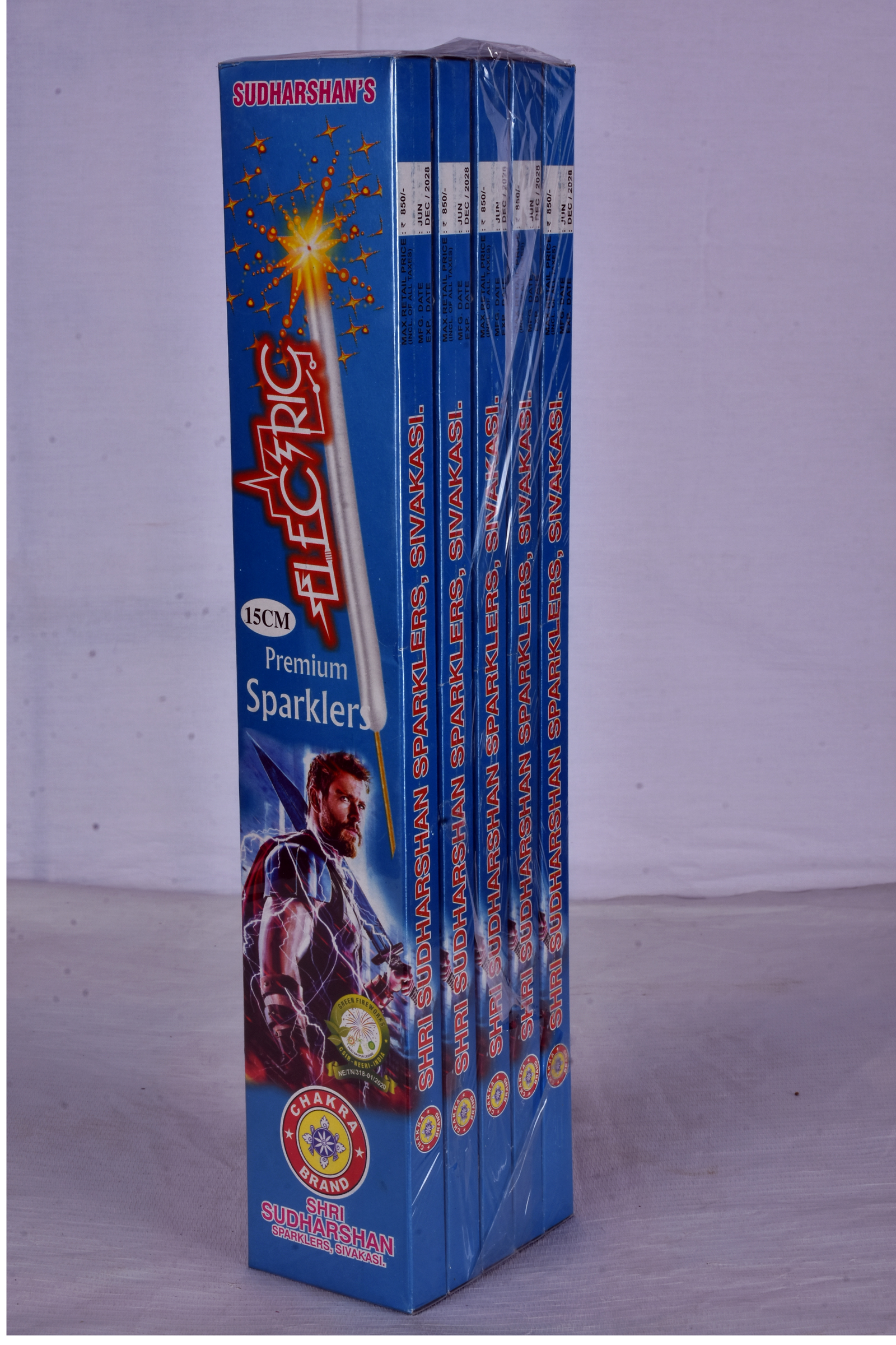 15 CM ELECTRIC SPARKLERS